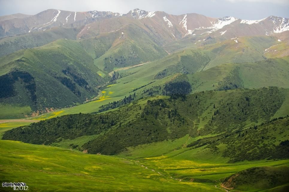 Джунгарский Алатау предгорье Тянь Шаня