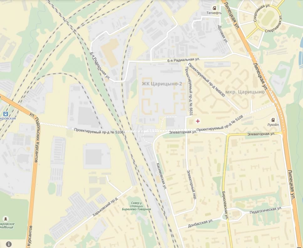 Карта москвы проезд проектируемый проезд