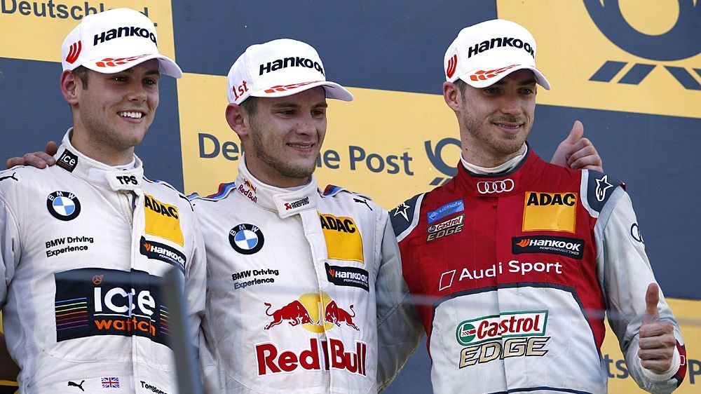 #11 Marco Wittmann, BMW M4 DTM, #31 Tom Blomqvist, BMW M4 DTM, #48 Edoardo Mortara, Audi RS5 DTM