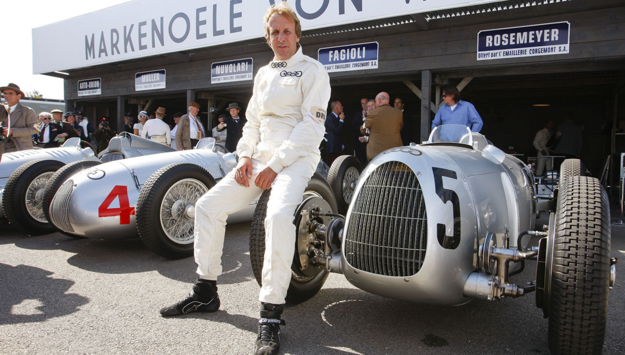 Frank Biela and Auto Union Type C (1936)