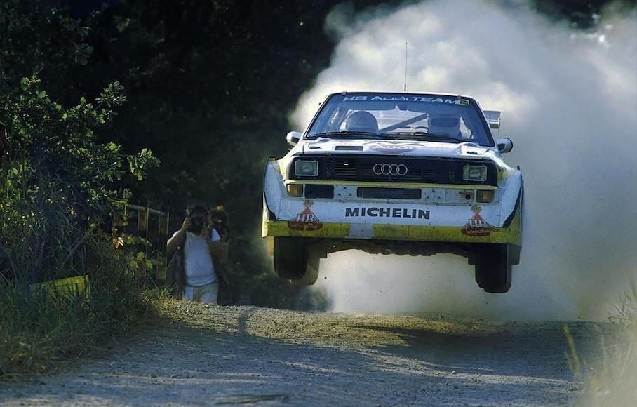 Audi quattro s1 Rally Group b