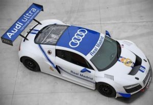 small audi r8 lms ultra real madrid