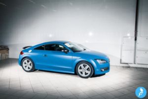 Audi TT blue matte by Pitlane Colors