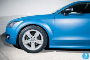 Audi TT blue matte by Pitlane Colors