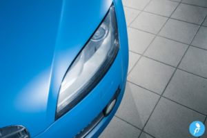 Audi TT blue matte by Pitlane Colors