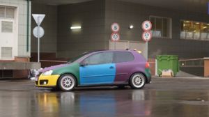 VW Golf GTI mk 5 Harlekin by Pitlane Colors