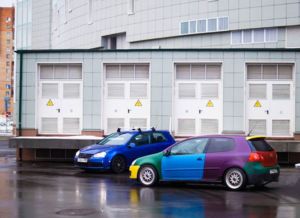 VW Golf GTI mk 5 Harlekin by Pitlane Colors