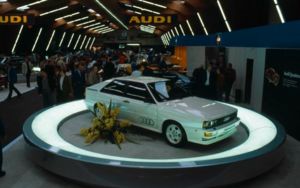 hystory audo quattro 1980