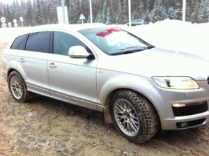 q7 , диски BBS Speedline 20" 295/40/R20 , резина зимняя Dunlop Grandtrek SJ5 265/50 R20 106Q