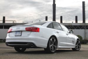 2014 audi a6 tdi rear view