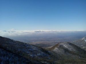 Вид Эльбруса  с Бештау