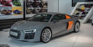 11209 audi r8 v10 plus nadelili dvuhcvetnym okrasom