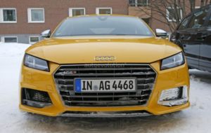 2017 audi tt rs spy photos revel manual gearbox for the first time 1