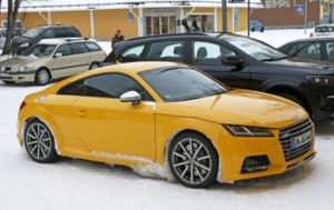 2017 audi tt rs spy photos revel manual gearbox for the first time 3