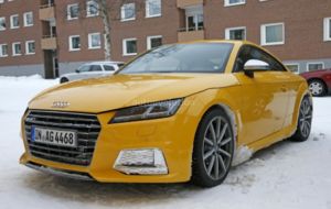 2017 audi tt rs spy photos revel manual gearbox for the first time 9